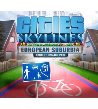 Cities: Skylines - Content Creator Pack: European Suburbia DLC Steam Key EUROPE